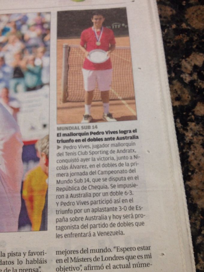 Noticia Diario de Mallorca 4/08/2015
