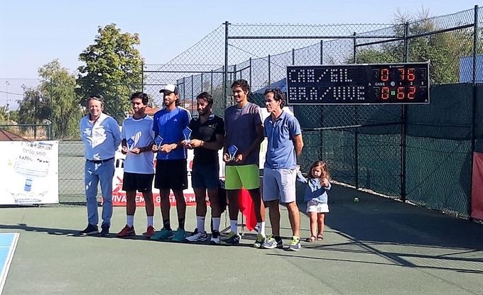 Entrega trofeos dobles ITF 15000 Idanha a Nova (Portugal)